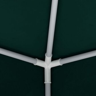 Partytent met zijwanden professioneel 90 g/m&sup2; 4x6 m groen