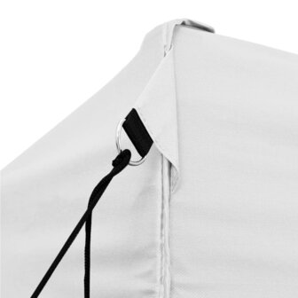 Partytent inklapbaar 3x6 m staal wit