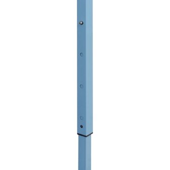 Partytent met 4 zijwanden inklapbaar 3x6 m staal cr&egrave;me