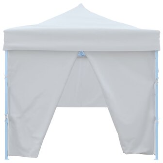 Partytent pop-up met 8 zijwanden 3x9 m wit