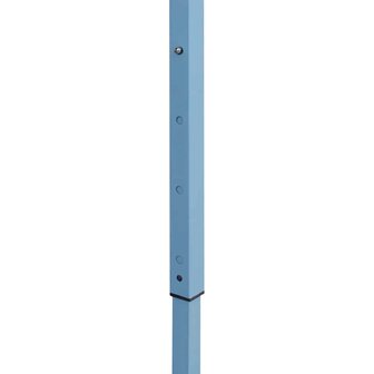 Partytent met 4 zijwanden inklapbaar 3x4 m staal cr&egrave;me