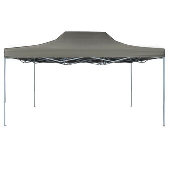 Partytent inklapbaar 3x4 m staal antraciet