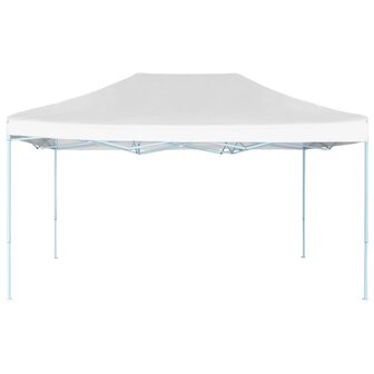 Partytent inklapbaar 3x4 m staal wit