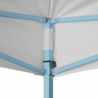 Partytent inklapbaar 3x4 m staal wit