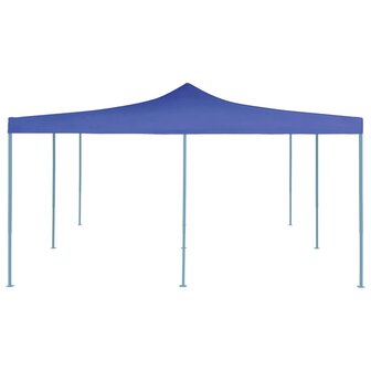Prieel inklapbaar 5x5 m blauw
