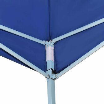 Prieel inklapbaar 5x5 m blauw