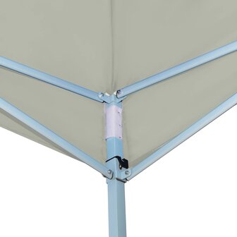 Prieel inklapbaar 5x5 m cr&egrave;me