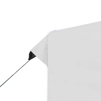 Partytent professioneel inklapbaar 2x2 m aluminium wit