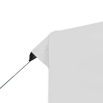Partytent inklapbaar met wanden 2x2 m aluminium wit