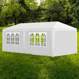 Partytent 3x6 m wit