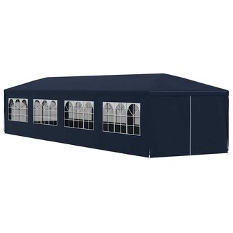 Partytent 3x12 m blauw