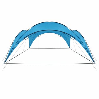 Partytent boog 450x450x265 cm lichtblauw