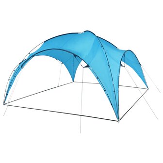 Partytent boog 450x450x265 cm lichtblauw