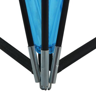Partytent boog 450x450x265 cm lichtblauw