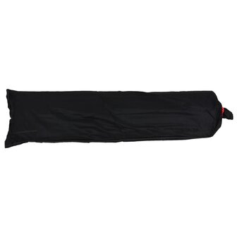 Partytent met LED en 4 zijwanden 3,6x3,6x2,3 m groen