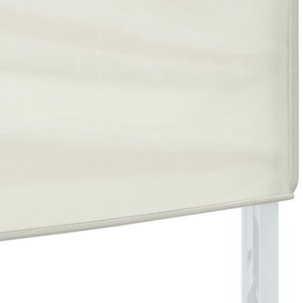 Partytent inklapbaar 2x2 m cr&egrave;mekleurig