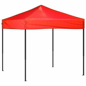 Partytent inklapbaar 2x2 m rood