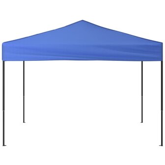 Partytent inklapbaar 3x3 m blauw