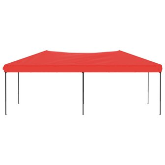 Partytent inklapbaar 3x6 m rood