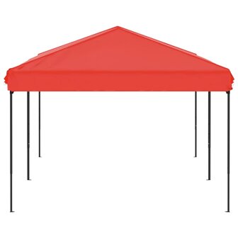Partytent inklapbaar 3x6 m rood