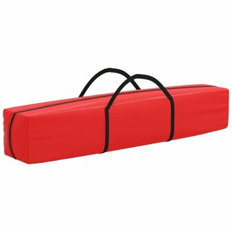 Partytent inklapbaar 3x6 m rood