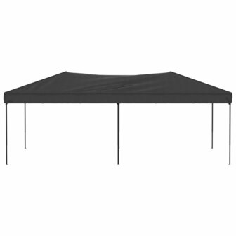 Partytent inklapbaar 3x6 m antracietkleurig
