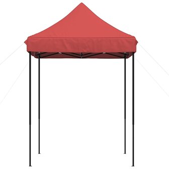 Partytent inklapbaar pop-up 200x200x306 cm bordeauxrood