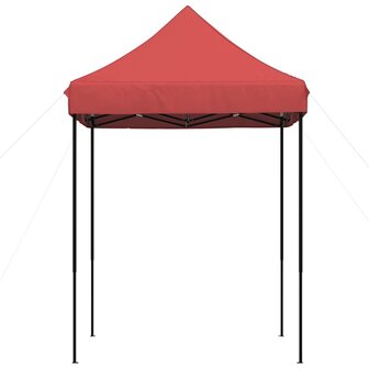 Partytent inklapbaar pop-up 200x200x306 cm bordeauxrood