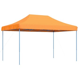 Partytent inklapbaar pop-up 440x292x315 cm oranje