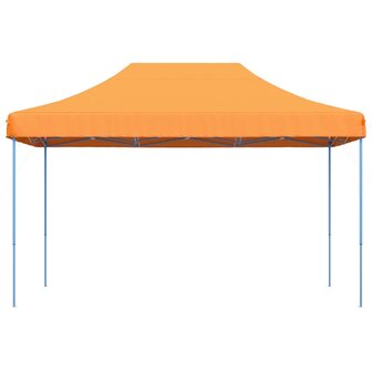 Partytent inklapbaar pop-up 440x292x315 cm oranje
