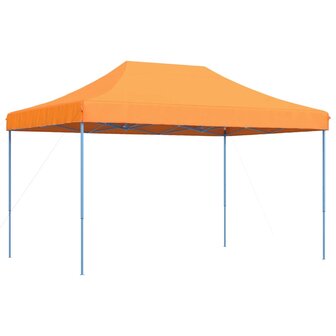Partytent inklapbaar pop-up 440x292x315 cm oranje