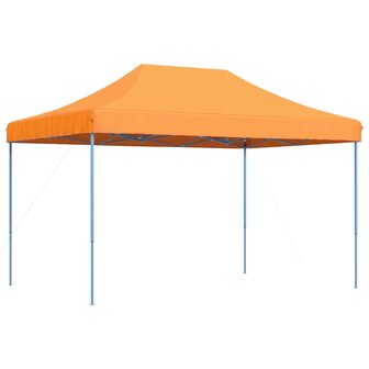 Partytent inklapbaar pop-up 410x279x315 cm oranje