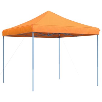 Partytent inklapbaar pop-up 292x292x315 cm oranje