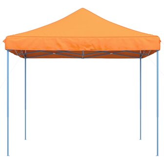 Partytent inklapbaar pop-up 292x292x315 cm oranje