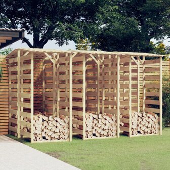 Pergola&#039;s met dak 6 st 100x90x200 cm ge&iuml;mpregneerd grenenhout