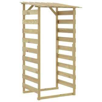 Pergola&#039;s met dak 6 st 100x90x200 cm ge&iuml;mpregneerd grenenhout