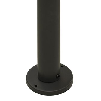 Pergola met uittrekbaar dak 180 g/m&sup2; 3x3 m staal antracietkleur