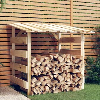 Pergola met dak 100x90x100 cm ge&iuml;mpregneerd grenenhout