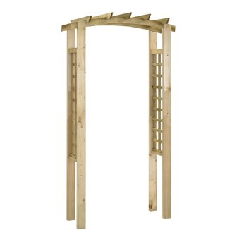 Tuinboog 110x60x210 cm ge&iuml;mpregneerd massief grenenhout