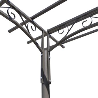 Stalen rozenboog 215 cm