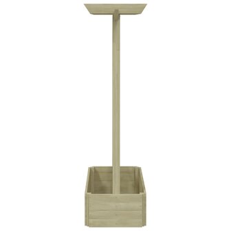 Pergola plantenbak 162x56x204 cm hout