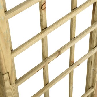 Tuinboog ge&iuml;mpregneerd grenenhout groen
