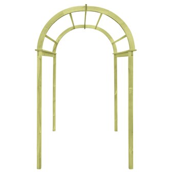 Tuinboog 125x150x235 cm ge&iuml;mpregneerd grenenhout