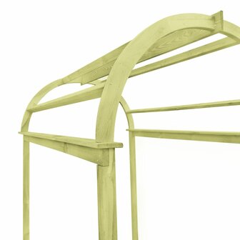 Tuinboog 125x150x235 cm ge&iuml;mpregneerd grenenhout