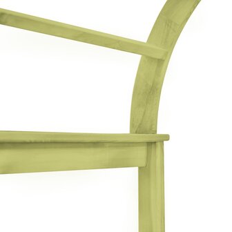 Tuinboog 125x150x235 cm ge&iuml;mpregneerd grenenhout