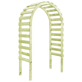 Pergola 130x60x230 cm ge&iuml;mpregneerd grenenhout