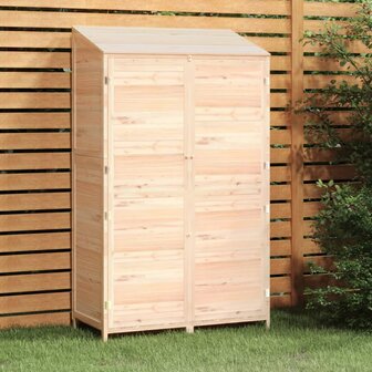 Tuinschuur 102x52x174,5 cm massief vurenhout