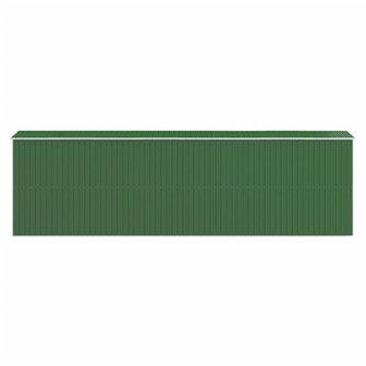 Tuinschuur 192x689x223 cm gegalvaniseerd staal groen