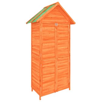 Tuinschuur 89x52,5x175 cm massief grenenhout bruin