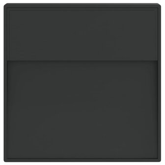 Buitenwandlamp LED gegoten aluminium zwart